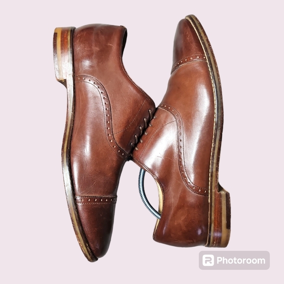 Cole Haan Cambridge Men 9 M Cap Toe Oxford Shoe Grand OS C12912 - Picture 2 of 9